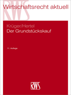 cover image of Der Grundstückskauf
